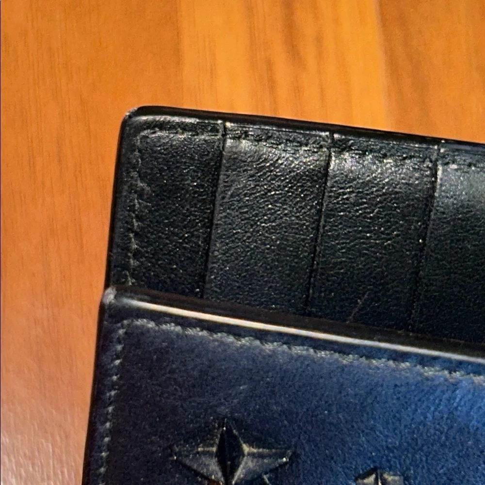 Authentic Jimmy Choo Cooper Star Bi Fold Wallet